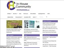 Sites similar to inhousecommunity.com