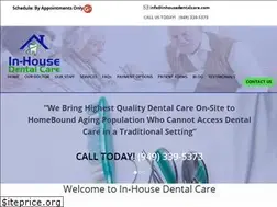 Sites similar to inhousedentalcare.com
