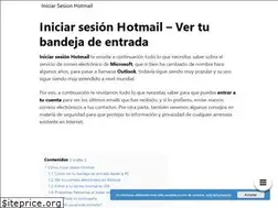 Sites similar to iniciarsesionhotmail.com