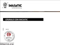 Sites similar to iniciatic.org