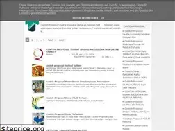 Sites similar to inicontohproposal.blogspot.com