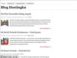 Sites similar to inihostingku.blogspot.com