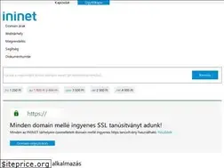 Sites similar to ininet.hu