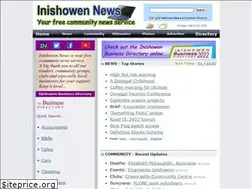 Sites similar to inishowennews.com
