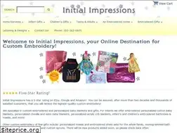 Sites similar to initial-impressions.com