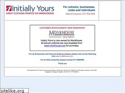 Sites similar to initiallyyours.co.uk