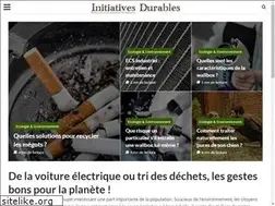 Sites similar to initiatives-durables.fr