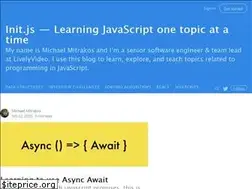 Sites similar to initjs.org