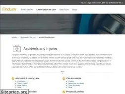 Sites similar to injury.findlaw.com