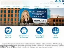 Sites similar to injurylawgroup.ca
