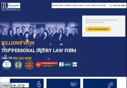 Sites similar to injurylawyer.com