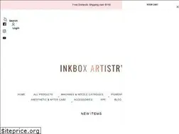 Sites similar to inkboxartistry.com