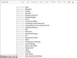 Sites similar to inkdroid.org