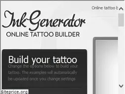 Sites similar to inkgenerator.com