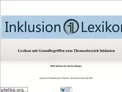 Sites similar to inklusion-lexikon.de