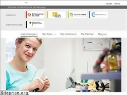 Sites similar to inklusionspreis.de