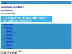 Sites similar to inkontinenz-hund.de