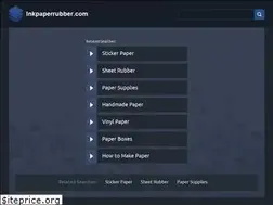 Sites similar to inkpaperrubber.com