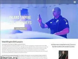 Sites similar to inlandempireduiattorneys.com