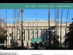 Sites similar to inlandempireinjurylaw.com
