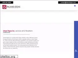 Sites similar to inlandsigns.com