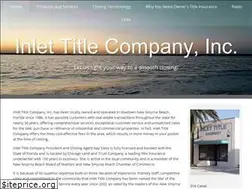 Sites similar to inlettitle.com