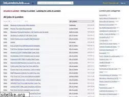 Sites similar to inlondonjob.co.uk