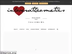 Sites similar to inlovewithcosmetics.de