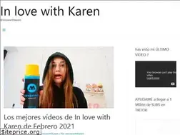 Sites similar to inlovewithkaren.com
