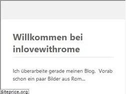 Sites similar to inlovewithrome.com