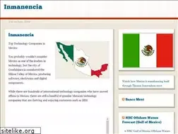 Sites similar to inmanencia.net