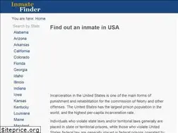 Sites similar to inmatefinder.org