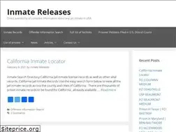 Sites similar to inmatereleases.org