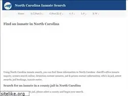 Sites similar to inmatesearchnc.org