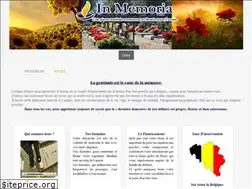 Sites similar to inmemoria.be