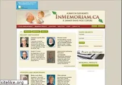 Sites similar to inmemoriam.ca