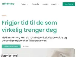 Sites similar to inmemory.no