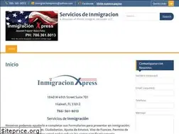 Sites similar to inmigracionxpress.com