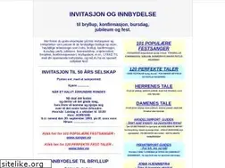 Sites similar to innbydelser.no