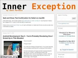 Sites similar to innerexception.com
