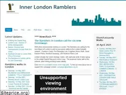 Sites similar to innerlondonramblers.org.uk