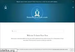 Sites similar to innerpeacenow.com
