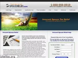 Sites similar to innocentspouserelief.com