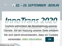 Sites similar to innotrans.de