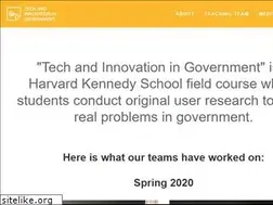 Sites similar to innovategovernment.com
