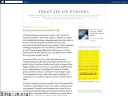 Sites similar to innovateonpurpose.blogspot.com