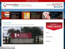 Sites similar to innovatesigns.ca