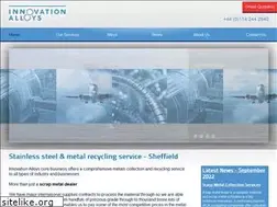 Sites similar to innovationalloys.com