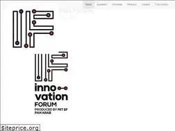 Sites similar to innovationforum.me