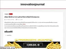 Sites similar to innovationjournal.org